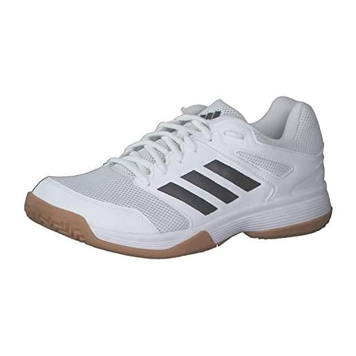 adidas speedcourt, scarpe da pallavolo uomo, cblack ftwwht gum10, 46 2/3 eu