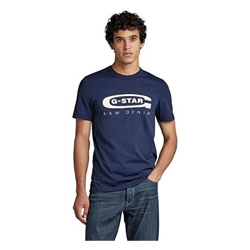 G-STAR RAW men's graphic 4 t-shirt, nero (dk black d15104-336-6484), s