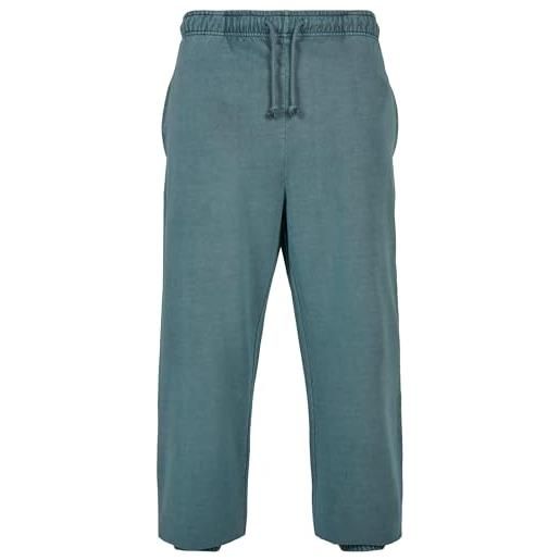 Urban Classics pantaloni overdyed tuta, blu cenere, m uomo