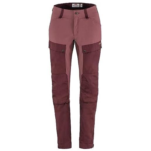 Fjallraven 86706-357-410 keb trousers w pantaloni sportivi donna port-mesa purple taglia 46/r
