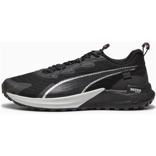 PUMA scarpe da trail running fast-trac nitro 2 da, grigio/nero/altro