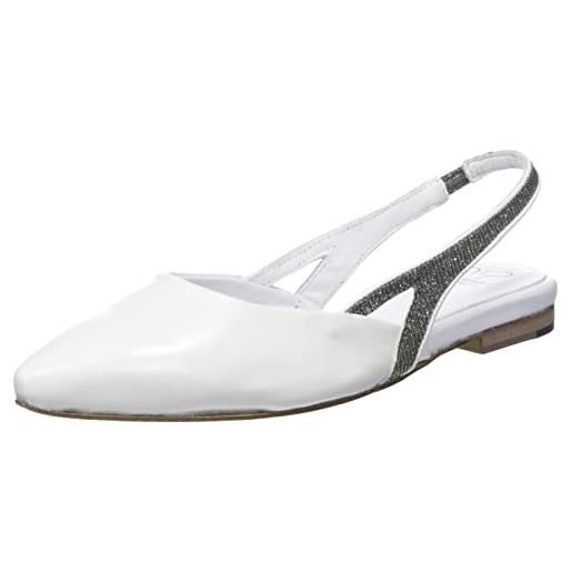 HIP Shoe Style for Women hip donna d1831, mocassino, bianco, 40 eu