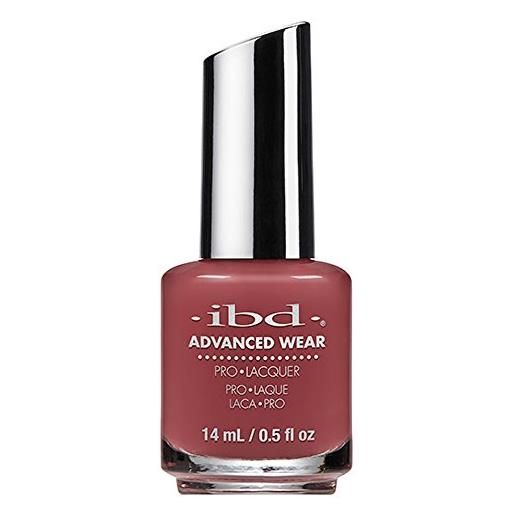 IBD just gel advanced wear nail polish, mocha pink