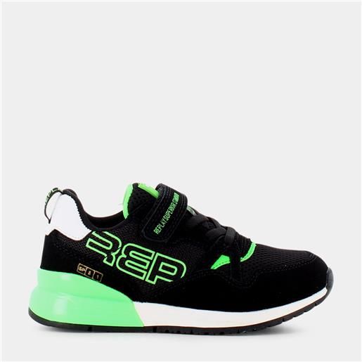 REPLAY sneakers replay da bambino , nero verde