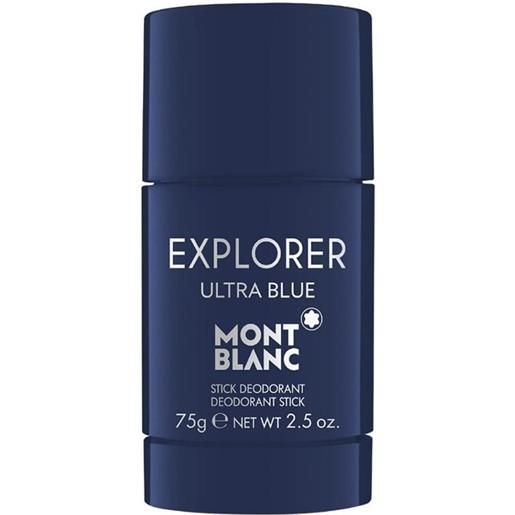 Mont Blanc explorer ultra blue deodorante 75ml
