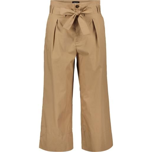 EMME MARELLA pantaloni crop con cintura in popeline gordon donna