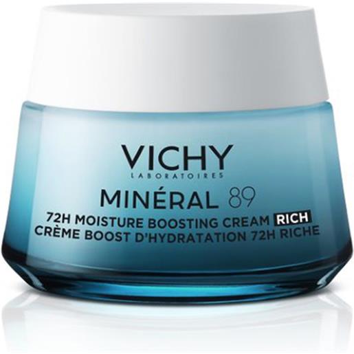 Vichy minéral 89 - crema idratante 72h ricca, 50ml