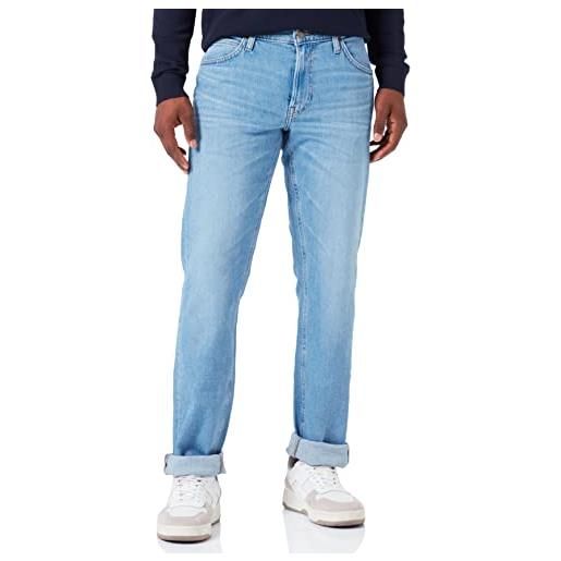 Lee daren l707 zip fly jeans dritto, mani resistenti, 54 it (40w/34l) uomo
