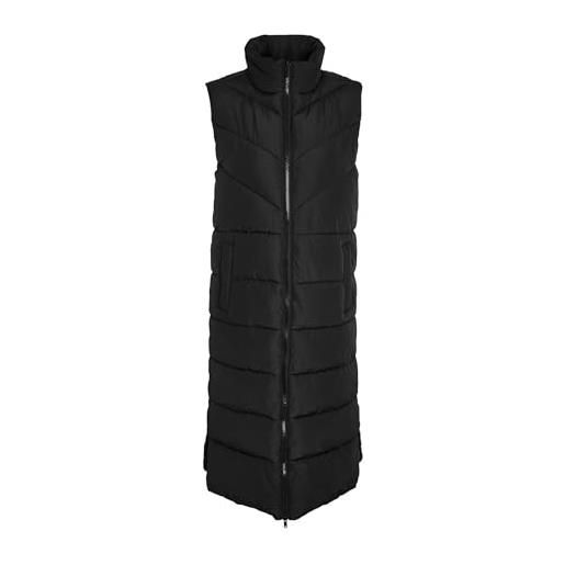 Noisy may nmdalcon s/l x-long vest noos steppweste, black/detail: black lining, m donna