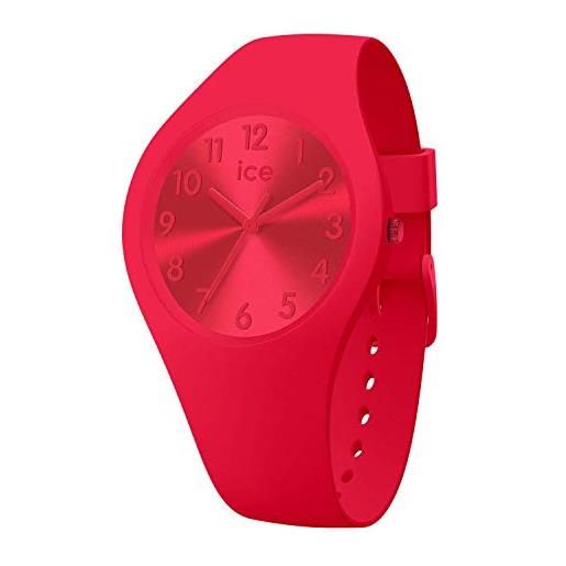 Ice-watch - ice colour lipstick - orologio rosso da donna con cinturino in silicone - 017916 (small)