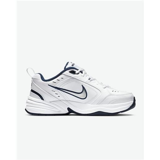 Nike scarpe moda uomo air monarch iv bianche
