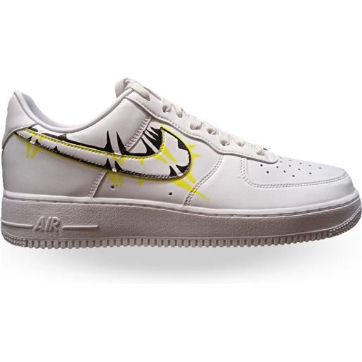 Nike scarpe moda uomo air force 1 bianche