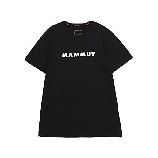 Mammut core t-shirt, nero, m uomo