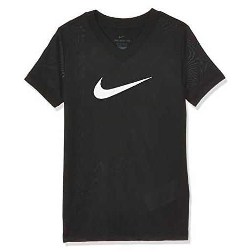 Nike young athletes, t-shirt donna, black, m