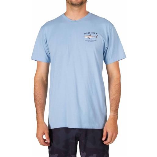 Salty Crew - t-shirt in cotone - bruce premium s/s tee marine blue per uomo in cotone - taglia s, m, l, xl - blu navy