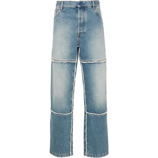 Marcelo Burlon County of Milan jeans dritti - blu