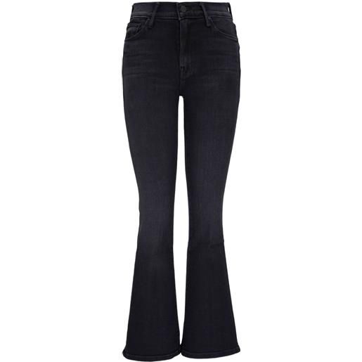 MOTHER jeans crop the hustler ankle - nero