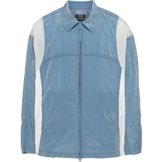 FIVE CM giacca sportiva con design color-block - blu