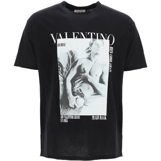 VALENTINO t-shirt con stampa d'archivio valentino