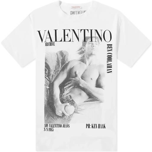 VALENTINO t-shirt con stampa d'archivio valentino
