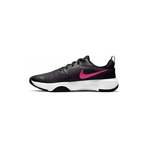 Nike city rep tr, women's training shoes donna, black/hyper pink-cave purple-lilac, 44.5 eu