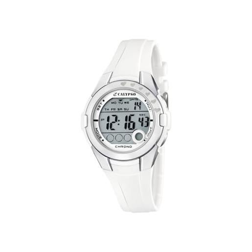 Calypso orologio digitale al quarzo ragazza con cinturino in plastica k5571/1