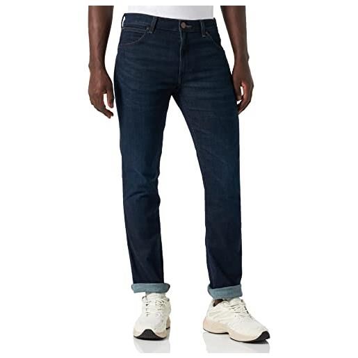 Wrangler greensboro jeans, blu (elite), 36w / 34l uomo