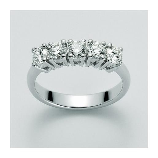 MILUNA Gioielli anello veretta miluna brillanti lid1354-d25