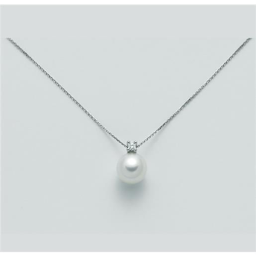 MILUNA Gioielli collana miluna brillanti e perla pcl5499
