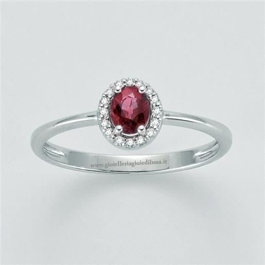 MILUNA Gioielli anello miluna rubino e brillanti lid3273