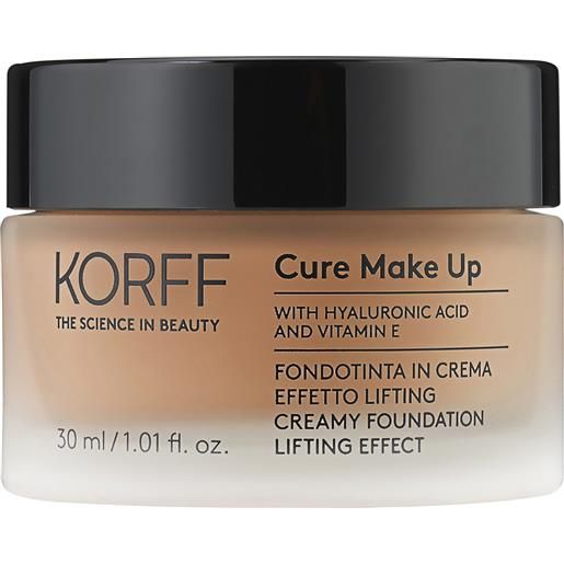 KORFF Srl korff make up fondotinta in crema effetto lifting 03 - fondotinta illuminante in crema - colore 03 - 30 ml