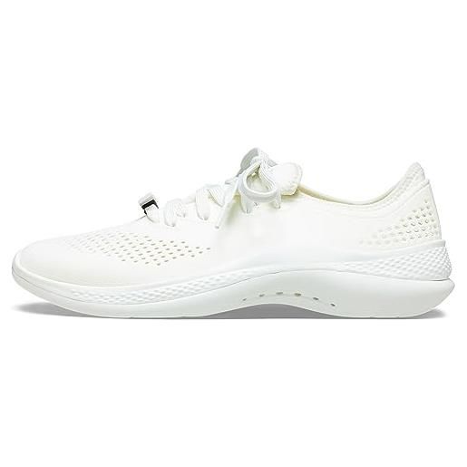 Crocs literide 360 pacer w, scarpe da ginnastica donna, almost white, 39 40 eu