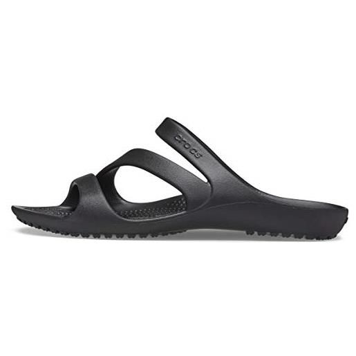 Crocs kadee ii sandal w, sandali donna, nero (black), 38/39 eu