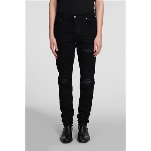 Amiri jeans mx1 in cotone nero