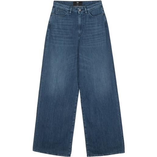 3x1 jeans a gamba ampia - blu