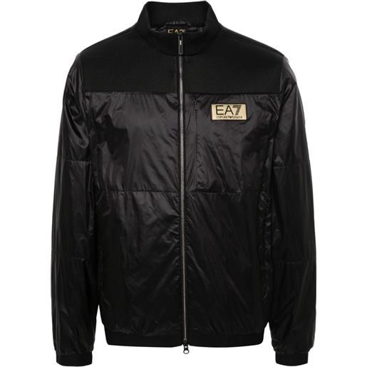 Ea7 Emporio Armani giacca con applicazione - nero
