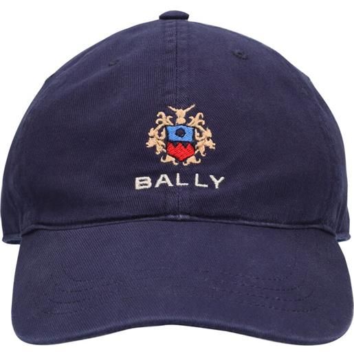 BALLY logo cotton baseball hat