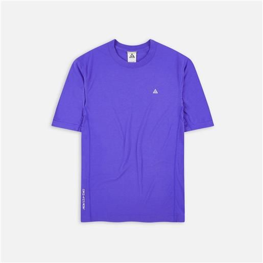Nike acg goat rocks t-shirt persian violet/summit white uomo