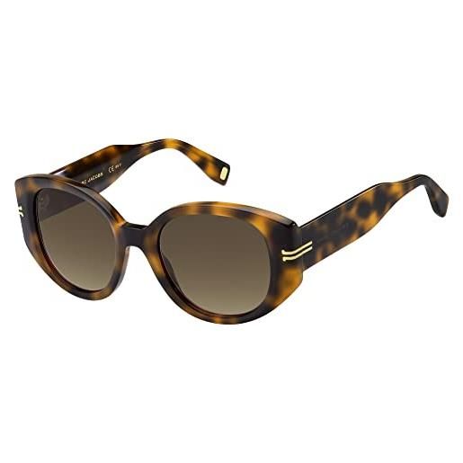 Marc Jacobs jar mj 1052/s 05l/ha havana 2 sunglasses unisex acetate, standard, 51 occhiali, 68 donna