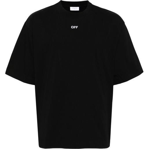Off-White t-shirt scribble diags - nero