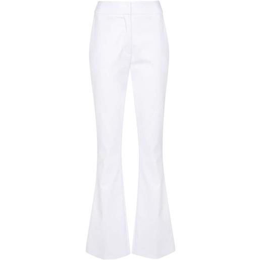 Genny pantaloni svasati - bianco