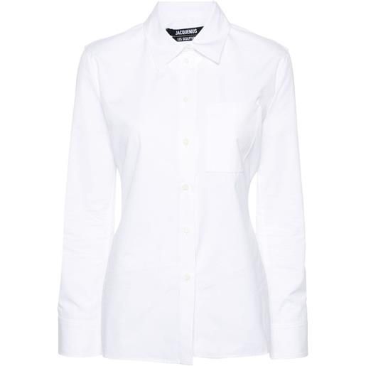 Jacquemus camicia la chemise de costume - bianco