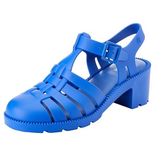 melissa id heel ad, sandali con tacco donna, blu, 39 eu