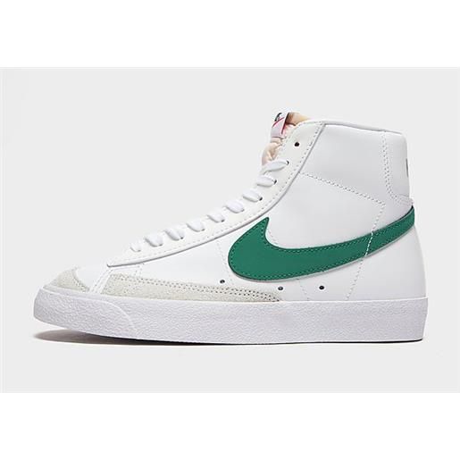Nike blazer mid '77 donna, white/white/peach/malachite