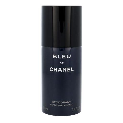 Chanel bleu de Chanel 100 ml spray deodorante senza alluminio per uomo