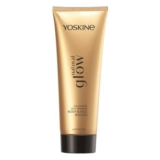 Yoskine natural glow silky self-tanner fot the face and body