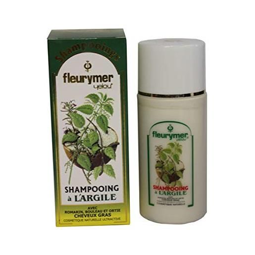 Fleurymer -layenberger fleurymer-shampoo ammorbidente per capelli-shampoo argilla e piante bottiglia 200ml, standard, unico