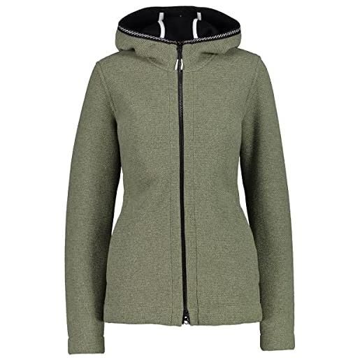 CMP bonded wooltech jacket full zipped, woman, timo-nero, 50