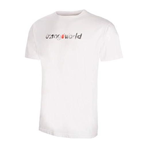 TRANGOWORLD trango camiseta watercolour, maglietta uomo, bianco, 2xl