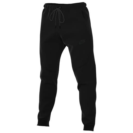 Nike dx0826-010 m nk tech lghtwht jggr pantaloni sportivi uomo black/black taglia 4xl